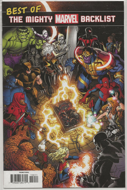 Best Of The Mighty Marvel Backlist #1 - Nick Bradshaw Cover - Marvel Comics
