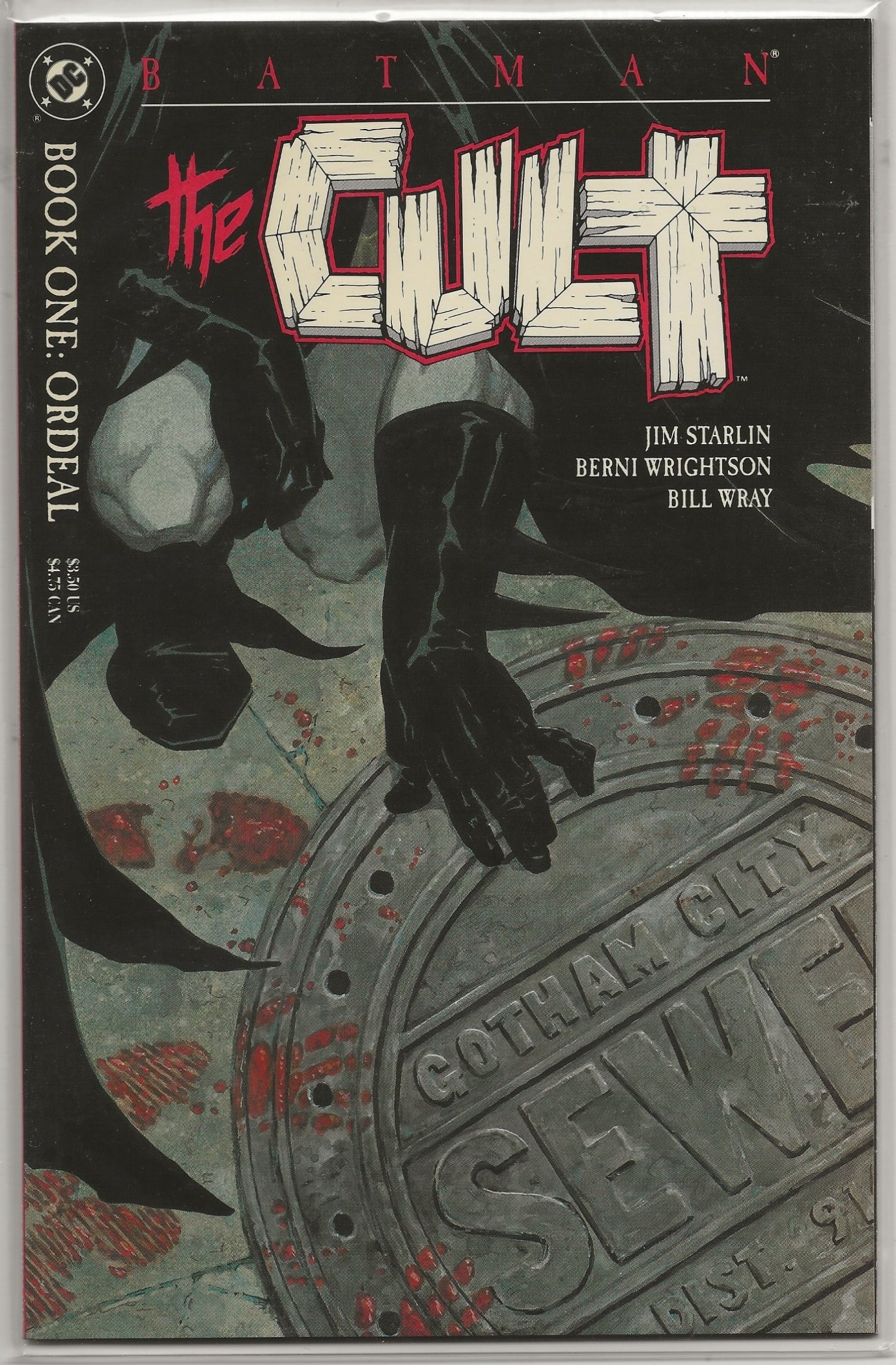 Batman: The Cult #1 (Book One: Ordeal) - Bernie Wrightson Cover - DC Comics
