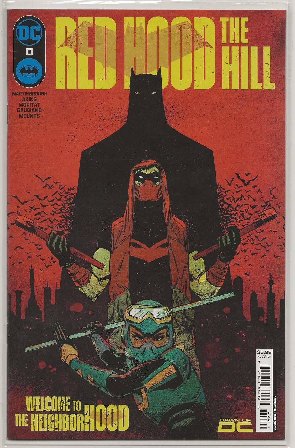 Red Hood The Hill #0 | Sanford Greene Cover | Dawn Of DC | Jason Todd