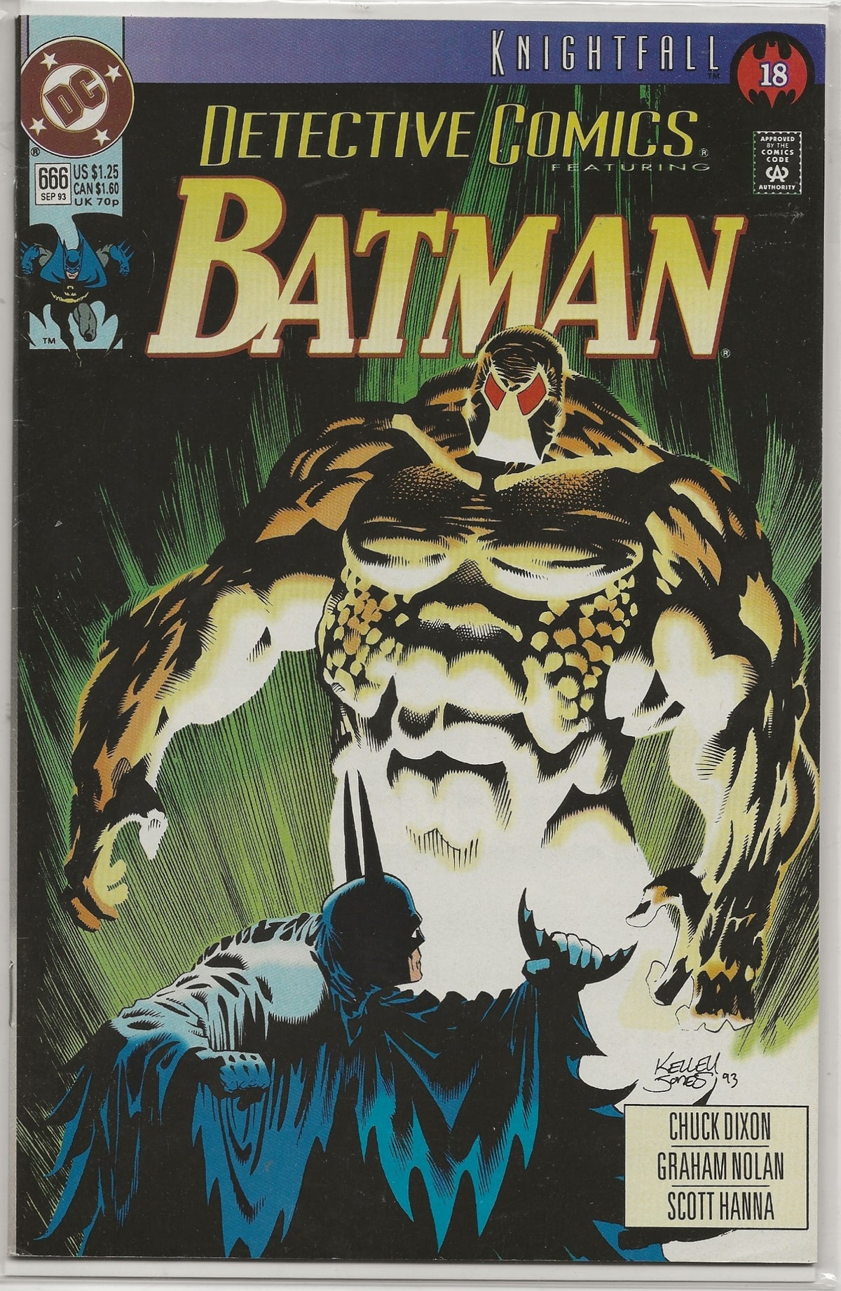 Detective Comics #666 | Kelley Jones Cover | Knightfall Part 18 | Azrael Batman