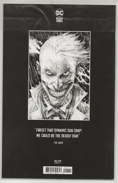 Batman & The Joker: The Deadly Duo #1 | Marc Silvestri Cover A | DC Black Label Comics