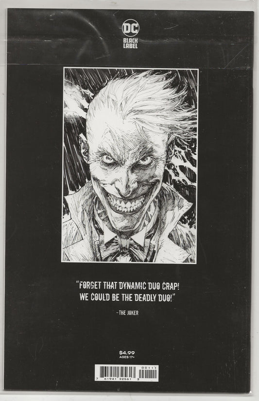 Batman & The Joker: The Deadly Duo #1 | Marc Silvestri Cover A | DC Black Label Comics