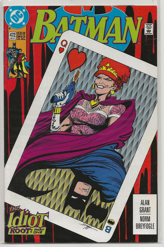 Batman #472 | The Idiot Root Part 1 | Norm Breyfogle Cover | DC Comics