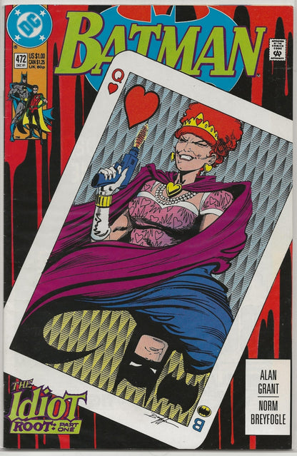 Batman #472 | The Idiot Root Part 1 | Norm Breyfogle Cover | DC Comics