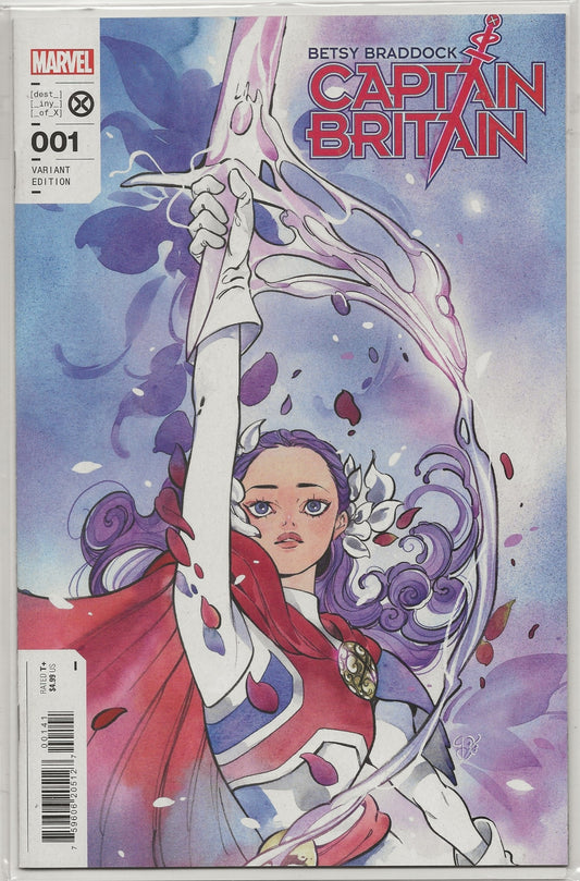 Betsy Braddock: Captain Britain #1 | Peach Momoko Variant | Marvel Comics