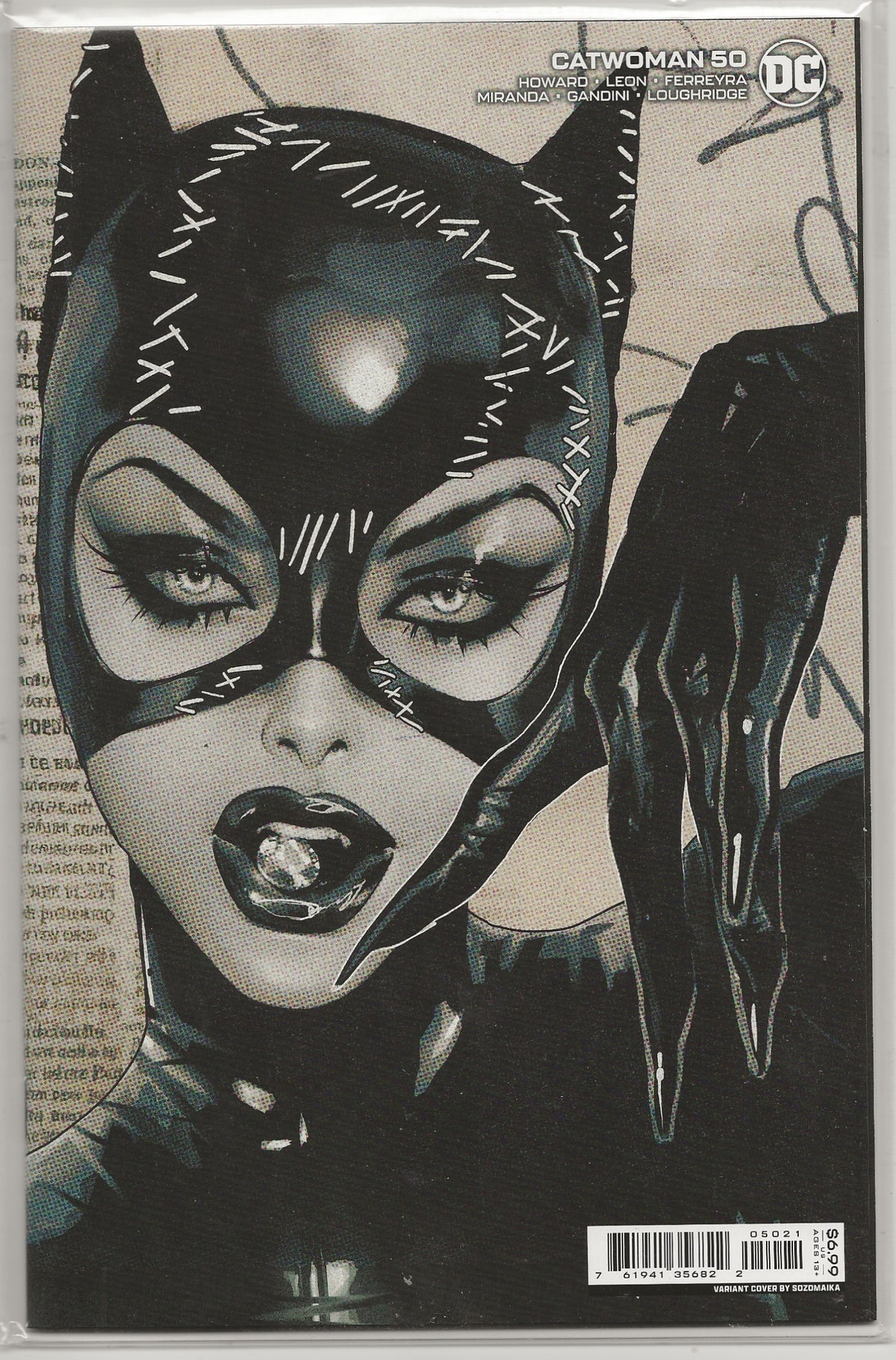 Catwoman #50 | Sozomaika Variant Cover | Oversized Anniversary Issue | DC Comics