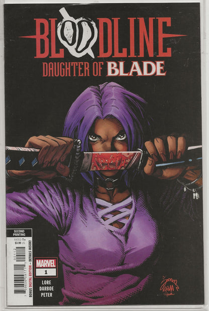 Bloodline: Daughter Of Blade #1 | Ryan Stegman 2nd Printing Variant | Marvel Comics