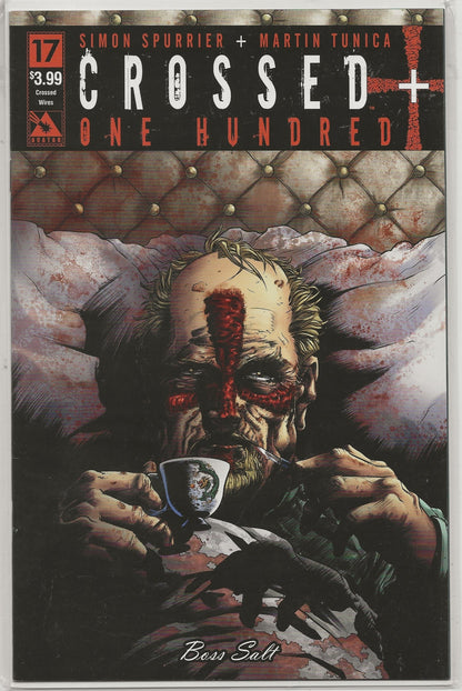 Crossed + One Hundred #17 | Crossed Wires Variant | Boss Salt Cover | Avatar Press 2016