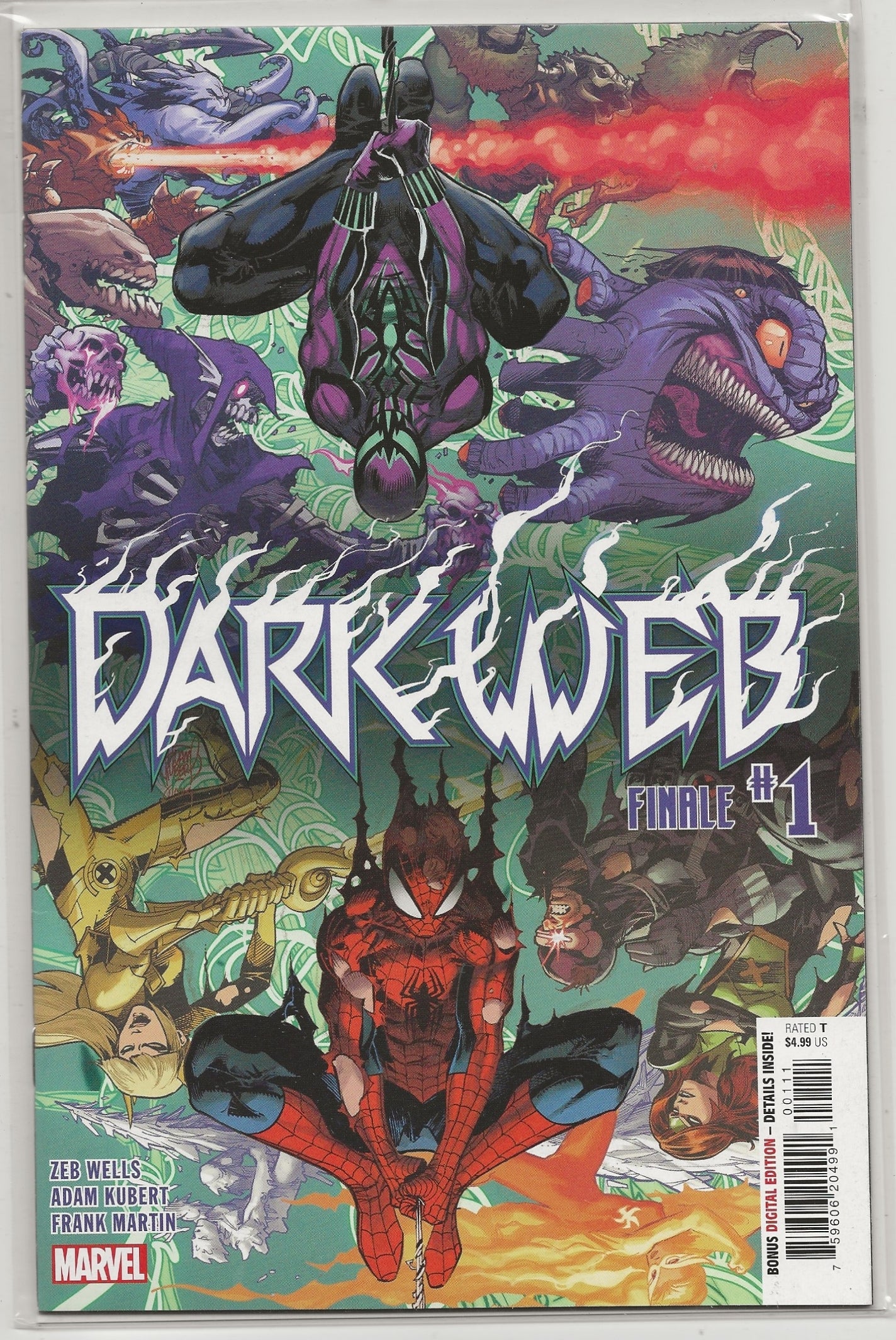 Dark Web Finale #1 Cover A Adam Kubert - Marvel Comics