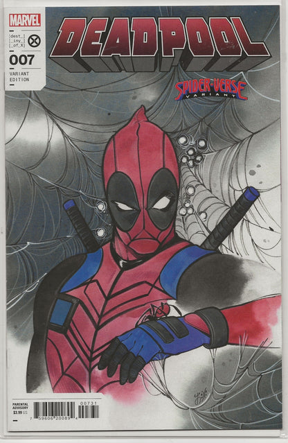 Deadpool #7 | Peach Momoko Spider-Verse Variant | Marvel Comics