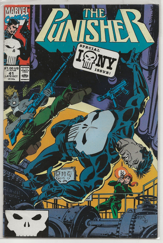 Punisher #41 1990 Marvel: Bill Reinhold Cover