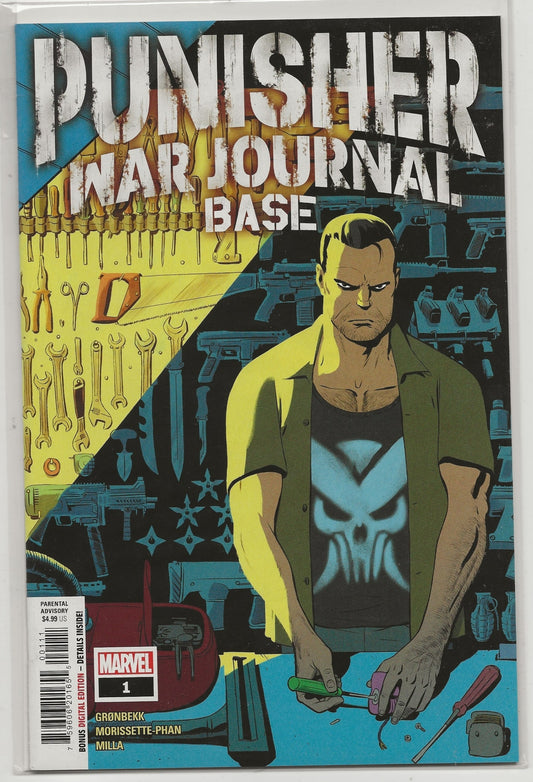 Punisher War Journal: Base #1 2023 Marvel: Javier Rodriguez Cover