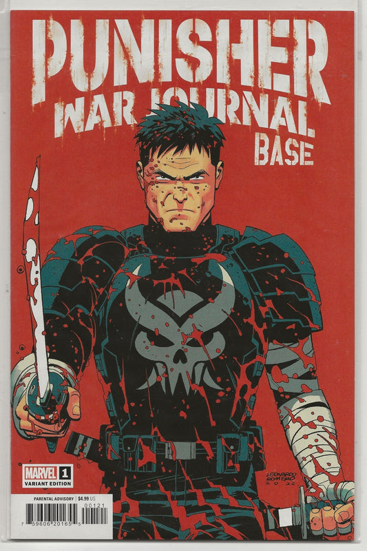 Punisher War Journal: Base #1 2023 Marvel: Leonardo Romero Variant Cover