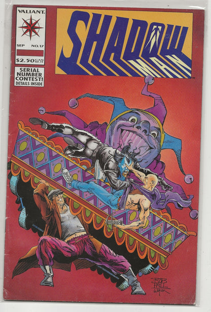 Shadowman #17 1993 Valiant: Mike Cavallaro Cover