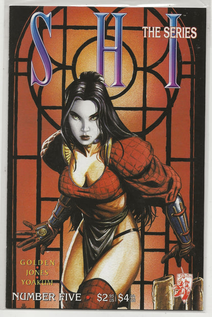 Shi: The Series #5 1997 Crusade Comics: Charles Yoakum & Myrton Bewry Cover