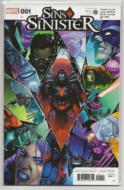 Sins of Sinister #1 2023: Leinil Francis Yu Cover: Intro of Age of Apocalypse timeline inspired crossover event