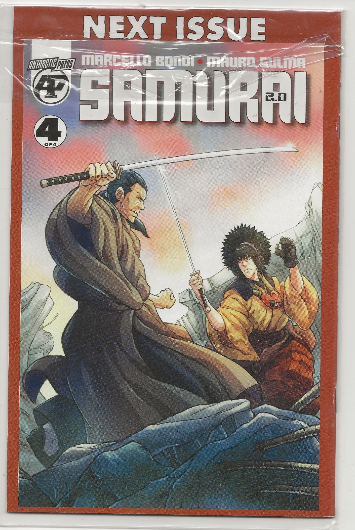 Samurai 2.0 #3 2022 Antarctic Press: Mauro Gulma Cover