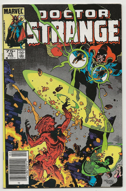 Doctor Strange #75 Cover Art By Mike Mignola - Marvel Comics