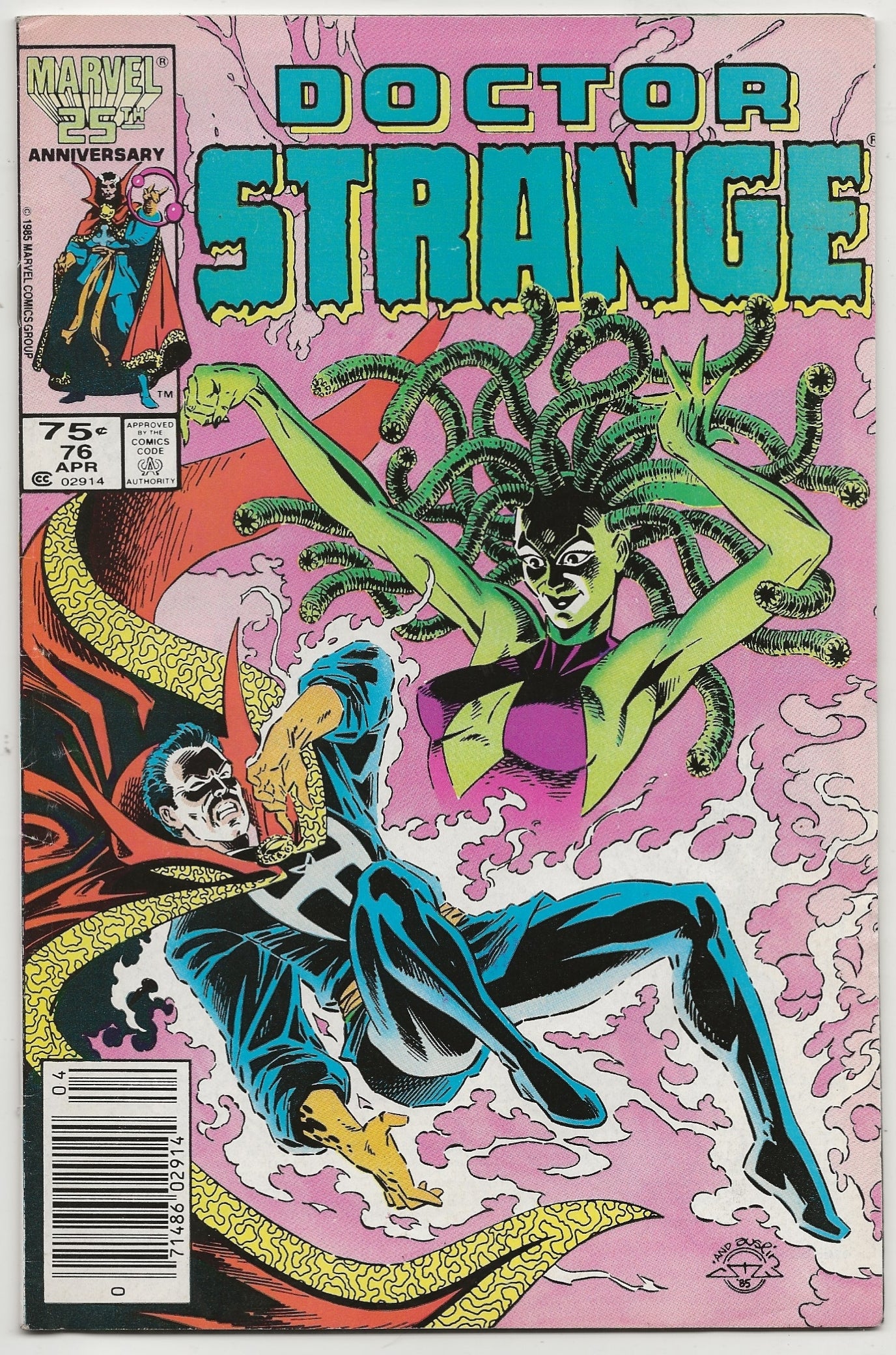Doctor Strange #76 Cover Art By Chris Warner & Terry Austin - Marvel Comics