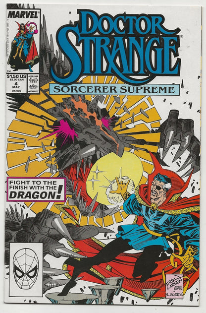 Doctor Strange, Sorcerer Supreme #4 Cover By Erik Larsen - Marvel Comics