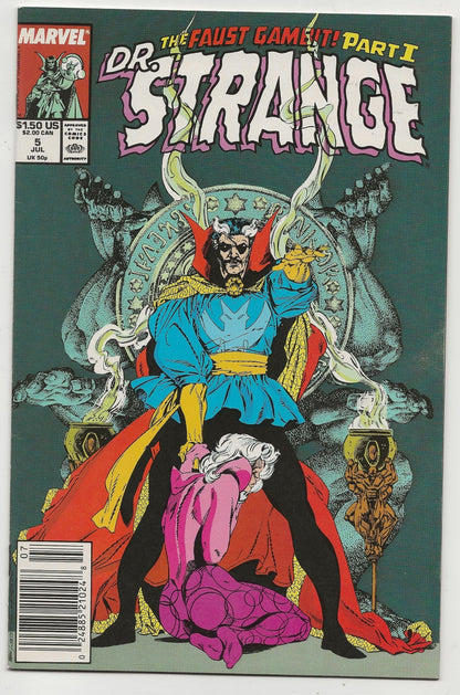 Doctor Strange, Sorcerer Supreme #5 Cover By Kevin Nowlan - Marvel Comics