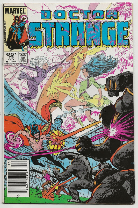 Doctor Strange #73 Cover Art By Bret Blevins & Terry Austin - Marvel Comics