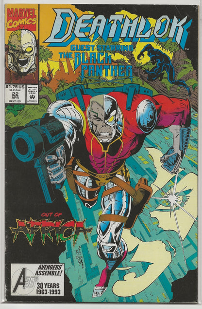 Deathlok #22 (1993) Marvel Comics | Cover By Kevin Kobasic