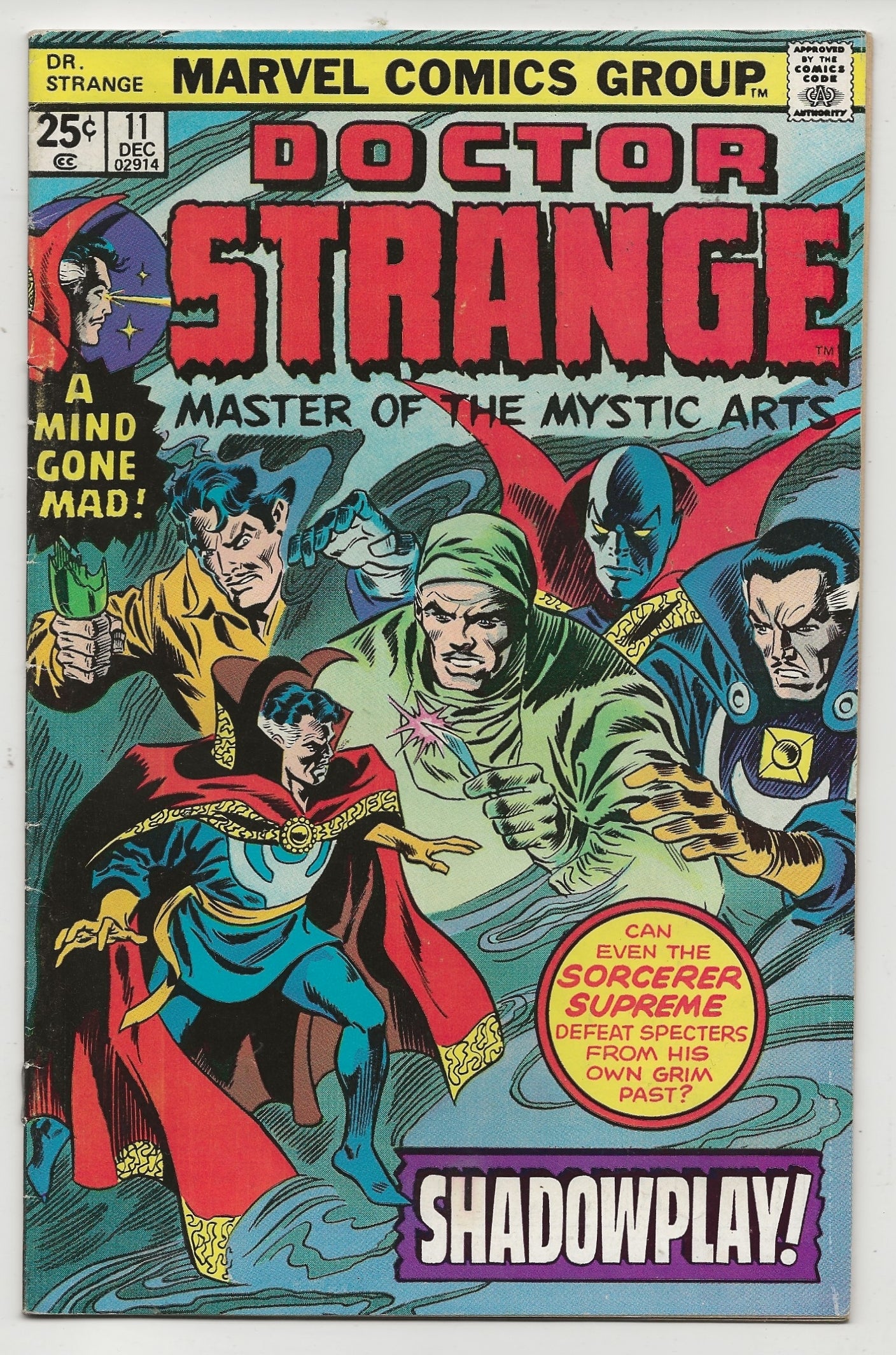 Doctor Strange #11 (1975) Marvel Comics | Cover By Gil Kane