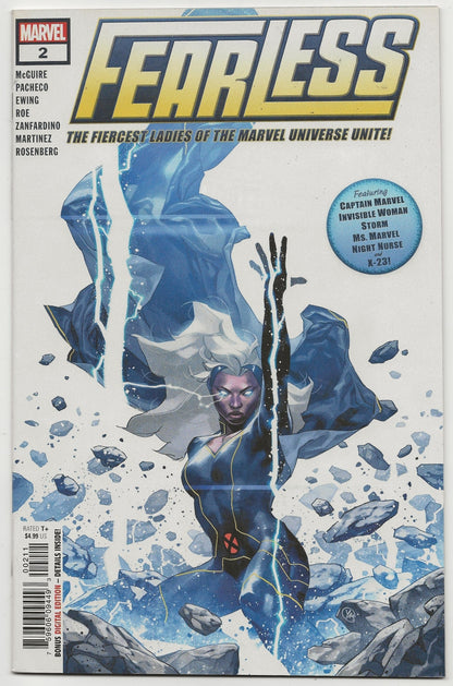 Fearless #2 | Yasmine Putri Cover | Storm | Marvel 2019 1st Print