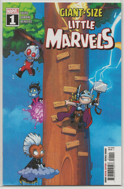 Giant-Size Little Marvels #1 | Skottie Young Cover | Marvel Comics 2024