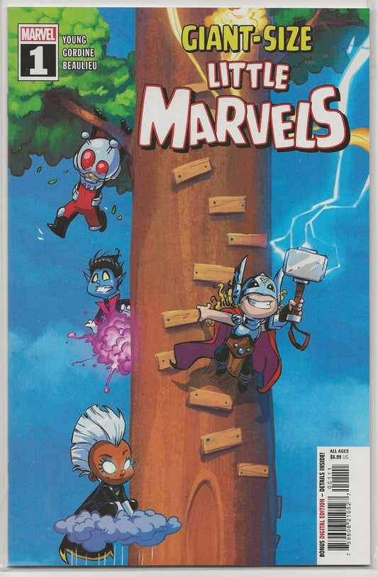 Giant-Size Little Marvels #1 | Skottie Young Cover | Marvel Comics 2024