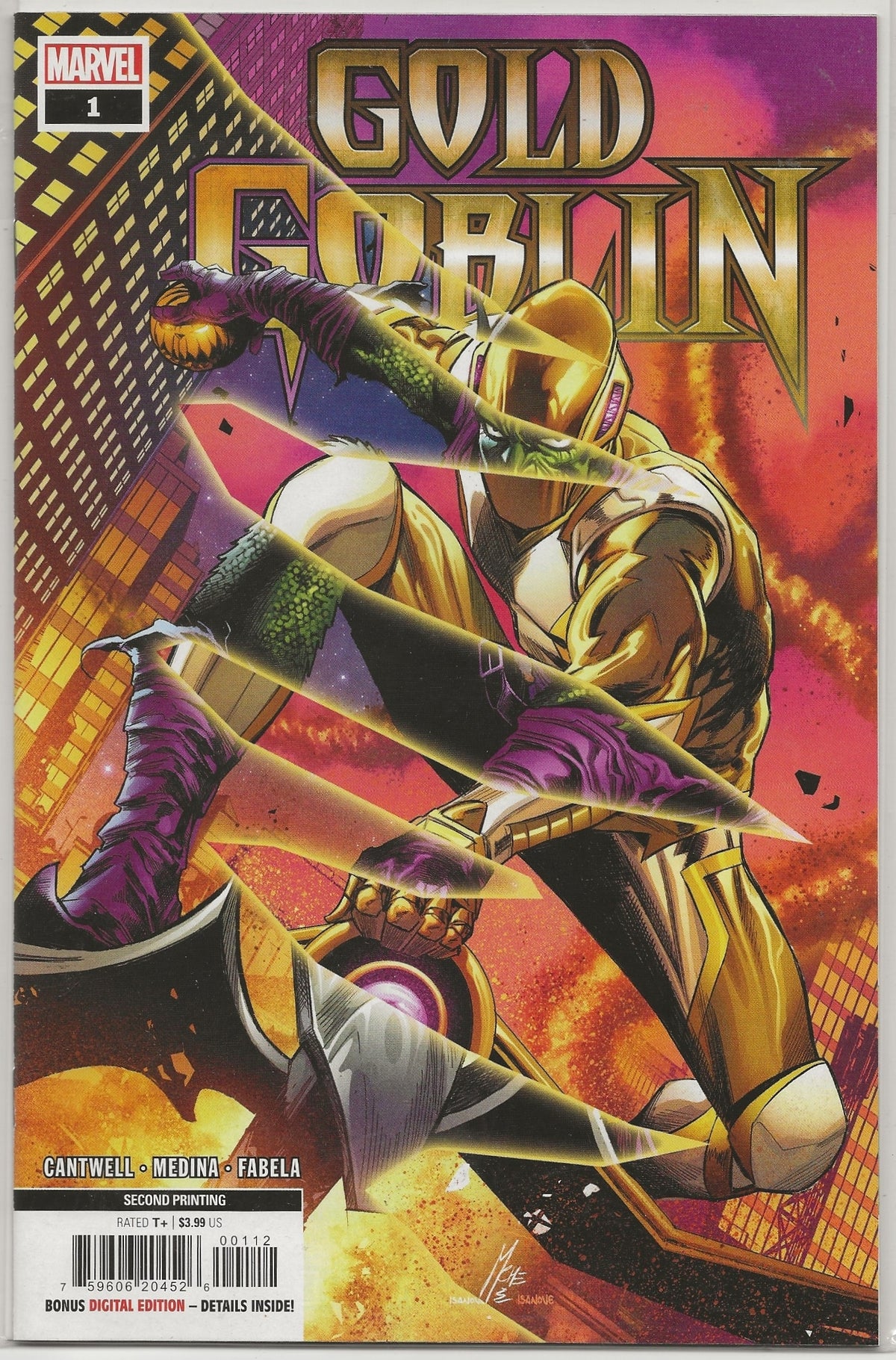 Gold Goblin #1 | 2nd Printing Variant Cover | Norman Osborn | Marvel 2022