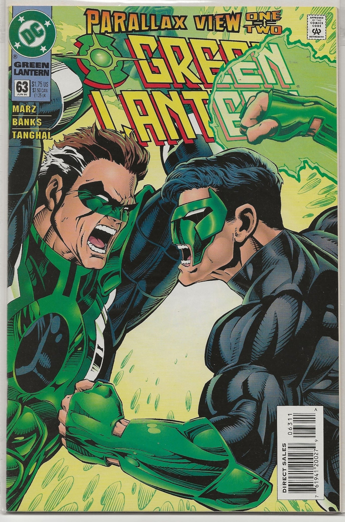 Green Lantern #63 | Darryl Banks Cover | DC Comics