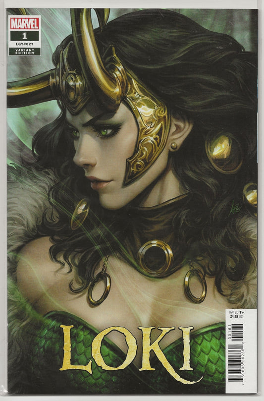 Loki #1 Marvel Comics (2023) - Stanley Artgerm Lau Lady Loki Variant