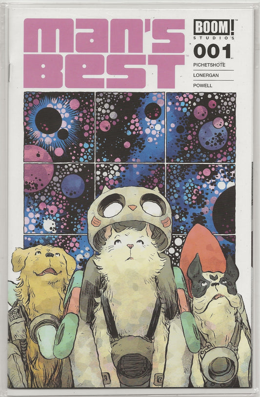 Man's Best #1 BOOM! Studios (2024) - Jesse Lonergan Cover - Pornsak Pichetshote