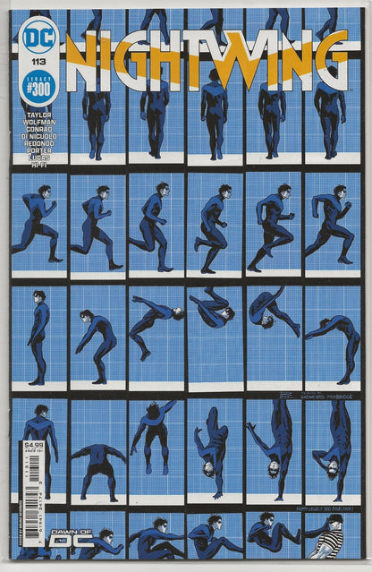 Nightwing #113 (Legacy #300) | Bruno Redondo Eadweard Muybridge Homage Cover | DC Comics 2024 1st Print