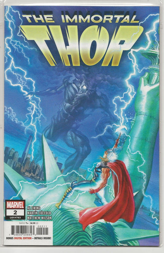The Immortal Thor #2 2023 Marvel: Alex Ross Cover