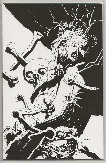 Ultramega #5 | Mike Mignola Black & White Variant Cover | Image Skybound 1st Print