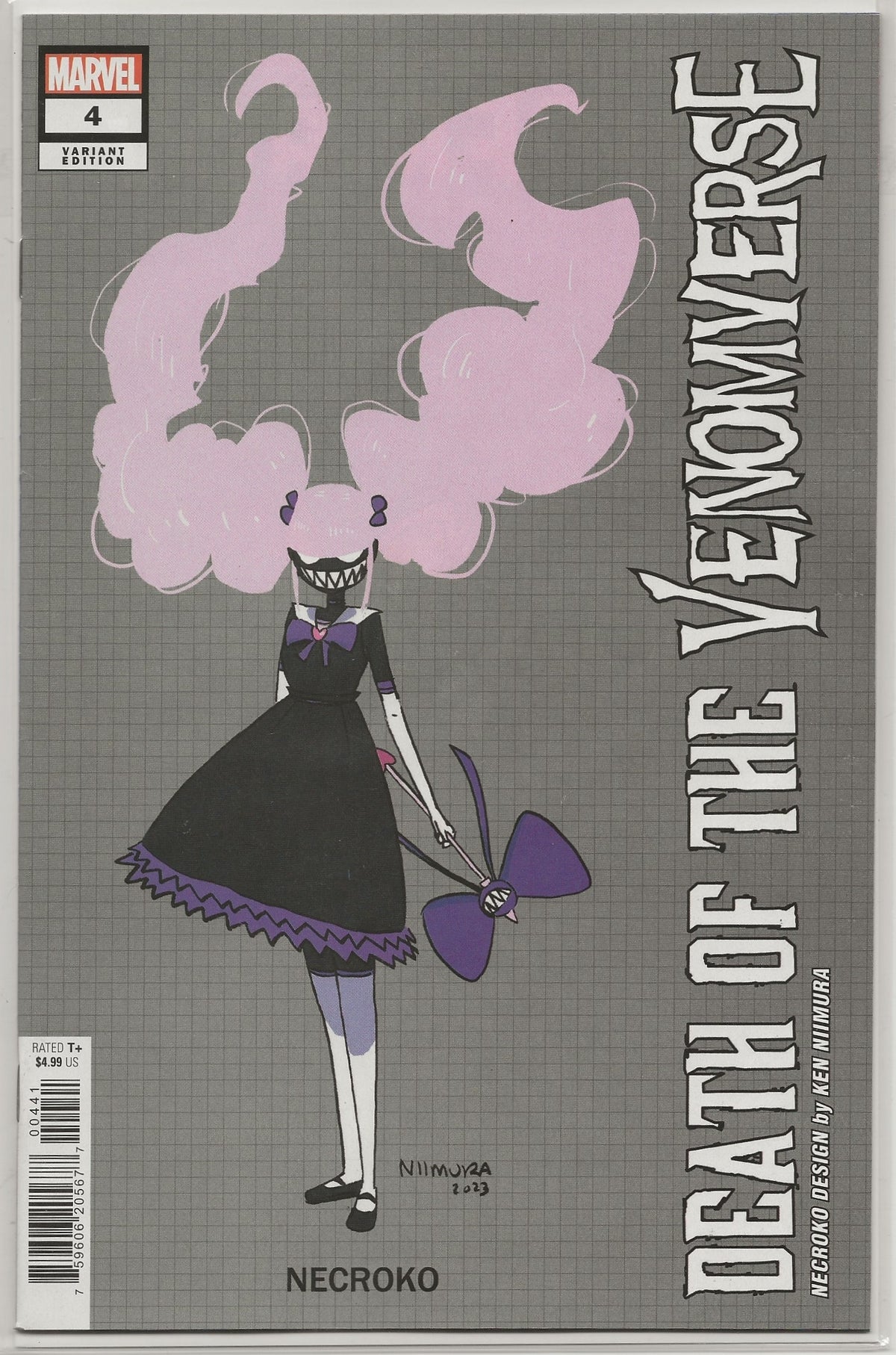 Death Of The Venomverse #4 | Ken Niimura Necroko Design Variant | Marvel 2023 1st Print