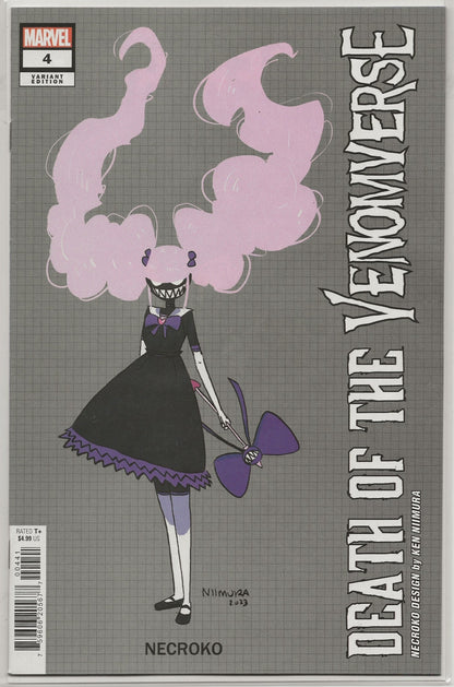 Death Of The Venomverse #4 | Ken Niimura Necroko Design Variant | Marvel 2023 1st Print