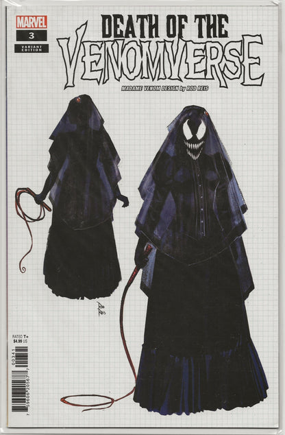 Death Of The Venomverse #3 | Rod Reis Madame Venom Design Variant | Marvel 2023 1st Print
