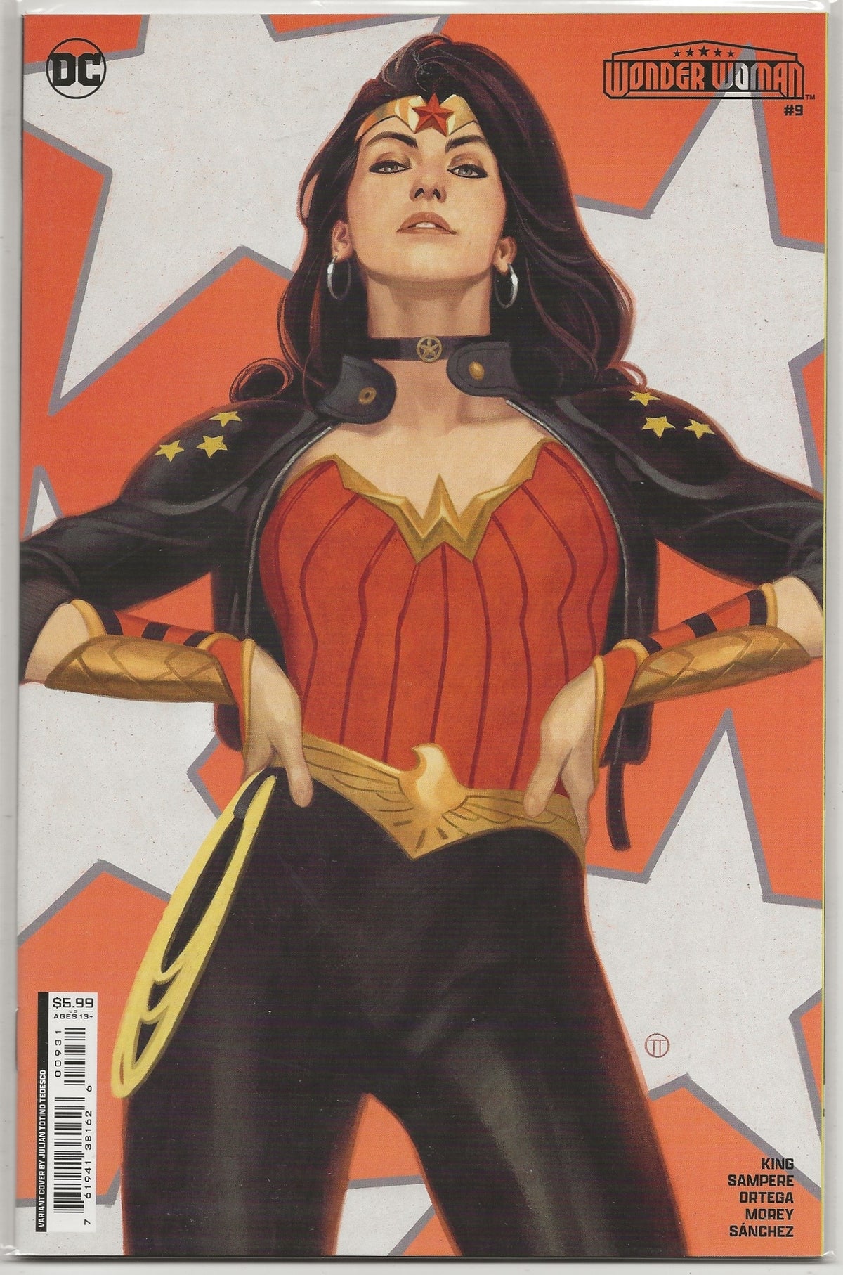 Wonder Woman #9 | Julian Totino Tedesco Variant Cover | Tom King | DC Comics 2024