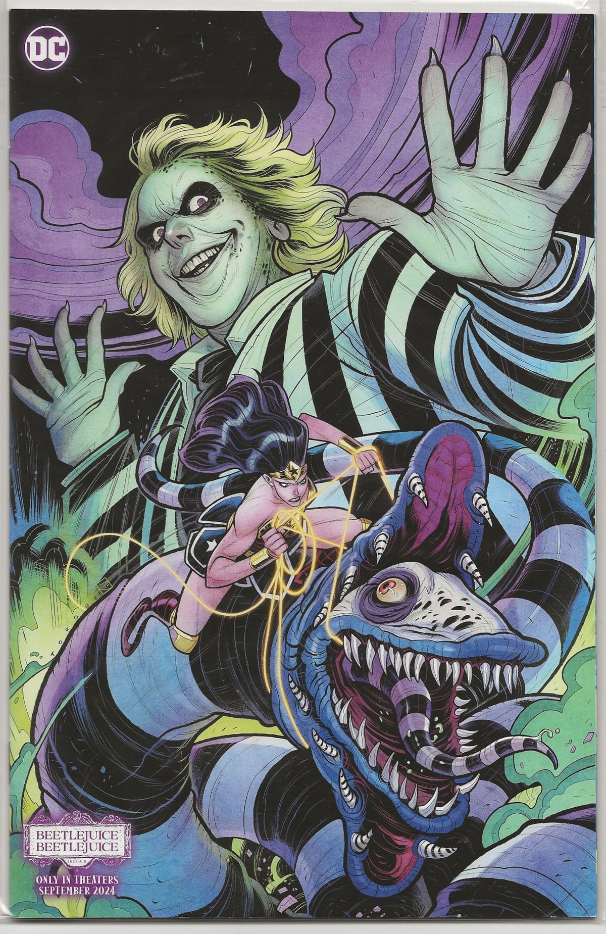 Wonder Woman #12 | Elizabeth Torque & Sabine Rich Beetlejuice Variant | DC Comics 2024 1st Print