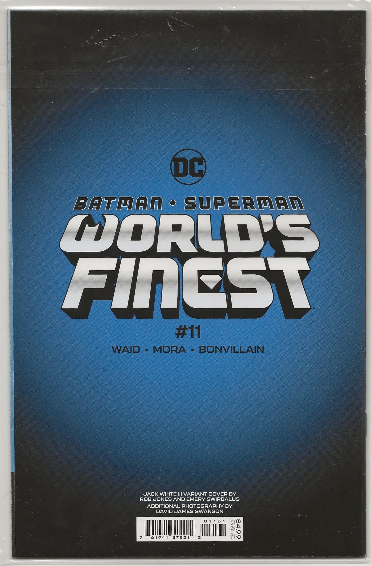 Batman / Superman: World's Finest #11 | Jack White III Variant Cover | DC Comics 2023 1st Print