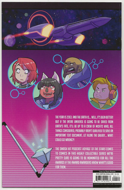 Voyage To The Stars #4 | Peach Momoko Cover A | IDW 2021 1st Print