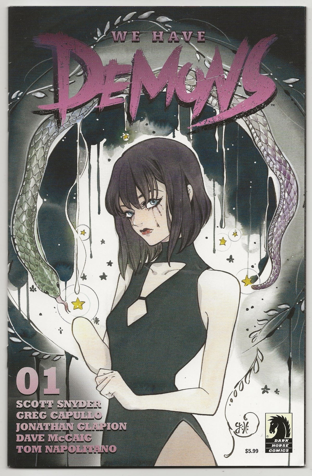 We Have Demons #1 | Peach Momoko Variant Cover | Scott Snyder & Greg Capullo | Dark Horse 2022 1st Print