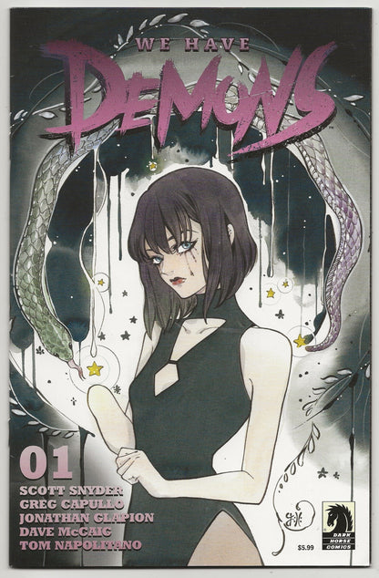 We Have Demons #1 | Peach Momoko Variant Cover | Scott Snyder & Greg Capullo | Dark Horse 2022 1st Print