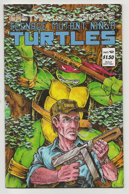 Teenage Mutant Ninja Turtles #12 - Kevin Eastman & Peter Laird Cover - Mirage Studios