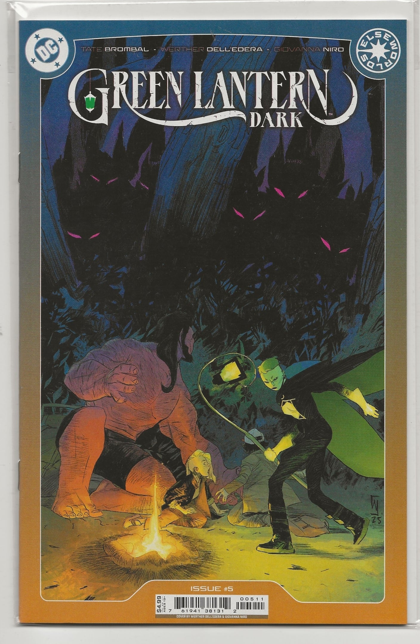 Green Lantern Dark #5 - Werther Dell'Edera Cover A - DC Comics