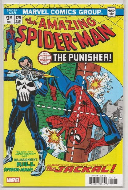 Amazing Spider-Man #129 Facsimile Edition - Gil Kane & John Romita Sr. Cover - Marvel Comics